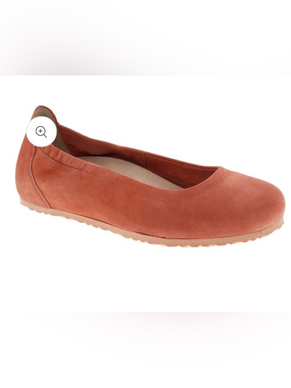 Birkenstock Women’s Coral Suede Ballet Flats Size 39